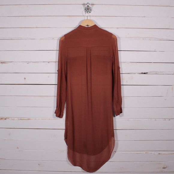 Wilfred 100% Silk Shirt Dress - Picture 2 of 12